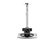 birene Projector Stand Universal Projector Hanger for Video Conference Hanger Camera Hanger Ceiling Lifting Bracket Tray Projector Placing Table Projector Mount for Wall(45-56cm White)