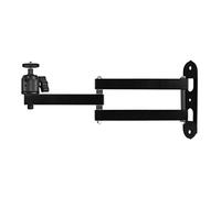 birene Projector Stand Universal Projector Wall Mount Bracket Full Motion 360 Rotate With Plate Flexible Arm Foldable Bracket Projector Mount for Wall(Total Length 60cm)