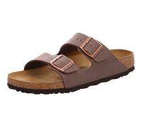 Birkensctock Unisex Adults’ Arizona Birkibuc Sandals Size: 7 UK Brown
