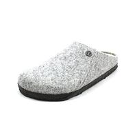 Birkenstock 1015086 Zermatt Shearling light grey, WoolFelt Men Grey UK 7.5