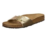 Madrid Single Strap Mules Gold-Coloured