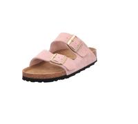 Birkenstock 1026170 Arizona BS Light Rose Women's Double Buckle Sandals in Pink Nubuck, Light pink, 6 UK
