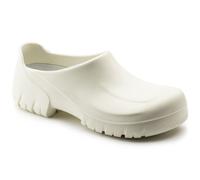 Birkenstock A640 Mens White Steel Toe SB Work Kitchen Cloggs Shoes