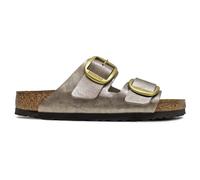 Birkenstock Arizona Big Buckle Birko-Flor Unisex Comfort Sandals - Graceful Taupe - Size:UK 5