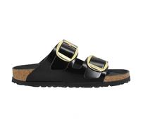 BIRKENSTOCK Arizona Big Buckle Sandal In Black Patent Leather, black, 7 UK