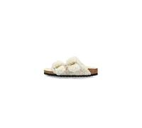 Birkenstock Arizona Big Buckle Shearling Teddy Sandal, Beige, 9.5