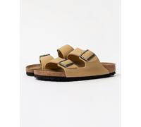 Birkenstock Arizona Birkibuc Womens Sandals - Birkibuc Latte Cream - Birkibuc Latte Cream - UK5 EU38 Narrow