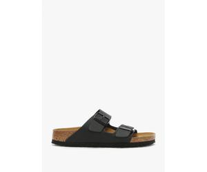 BIRKENSTOCK Arizona Birko-Flor Black Two Bar Mules Size: 39, Colour: B
