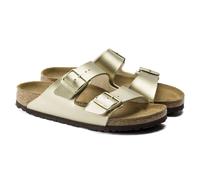 Birkenstock Arizona Birko-Flor Gold Women's Slides Regular Wide (1016110)