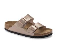 Birkenstock Arizona Birko-Flor Metallic Womens Sandals - Copper - Size UK 4