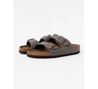 Birkenstock Arizona Birko-Flor Nubuck Womens Sandals - Stone - Stone - UK5 EU38 US7 Narrow