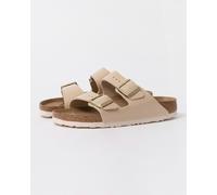 Birkenstock Arizona Birko-Flor Patent Womens Sandals - Sand - Sand - UK7.5 EU41 Narrow