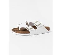 Birkenstock Arizona Birko-Flor Patent Womens Sandals - White - White - UK5 EU38 US7/7.5 Narrow