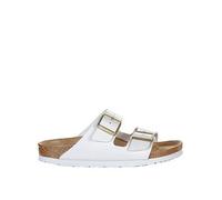 Birkenstock Arizona Birko-flor Sandal, White, Size 3, Women White