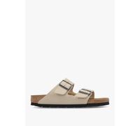 BIRKENSTOCK Arizona Birko-Flor Sandcastle Two Bar Mules Size: 41, Colo
