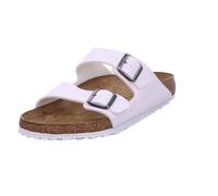 Birkenstock Arizona Birko-Flor Unisex Adult Clogs, white, 4.5 UK