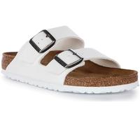Birkenstock Arizona Birko-Flor Unisex Adult Clogs, white, 7.5 UK