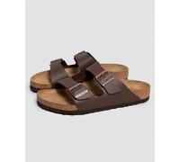 Birkenstock Unisex Arizona Bf Dark Brown 51701 Regular Fit Leather - Size UK 9.5