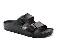 Birkenstock ARIZONA Birko-Flor Wide, Unisex Adults' Sandals, Black, 9.5 UK (44 EU)