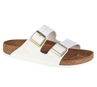 Birkenstock Arizona Birko-Flor, Women’s Mules, White (Weiss Lack), 4.5 UK (37 EU)