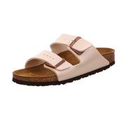 Birkenstock ARIZONA Birko-Flor, Women's Mules Open Toe Sandals, White (Graceful Pearl White Graceful Pearl White), 7 UK (40 EU)