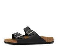 Birkenstock Arizona Natural Leather Oiled Sandals Black EU 43
