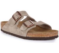 Birkenstock Arizona Bs Ankle Strap Eva Suede Womens Sandal Taupe UK 3 - 12