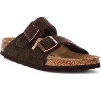 Birkenstock Arizona Suede Leather Sandals mocca 45