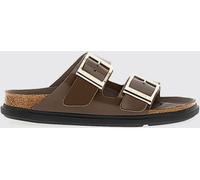 Birkenstock Arizona Droplet Buckle Leather Double-Strap Sandals - Size: 37 - female
