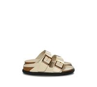 Birkenstock Arizona Droplet buckle leather sandals - Neutrals 37 Regular-38 Regular-39 Regular-40 Regular-41 Regular