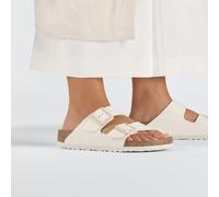 BIRKENSTOCK ARIZONA EGGSHELL MEDIUM/NARROW WIDTH SANDALS