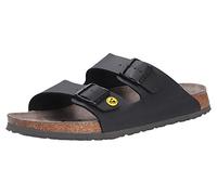 BIRKENSTOCK Arizona Birko-Flor Unisex Adult Work Shoes Arizona Antistatic Birko-Flor Black Size 36 - Narrow Footbed, black, 5 UK