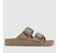 BIRKENSTOCK Arizona EVA Big Buckle Sandals in Taupe UK 3