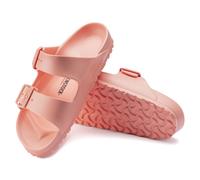 BIRKENSTOCK ARIZONA EVA CORAL PEACH SLIDE SANDALS MEDIUM/NARROW WIDTH