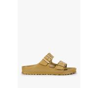 BIRKENSTOCK Arizona EVA Glamour Gold Two Bar Mules Size: 38, Colour: G
