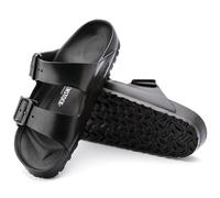 BIRKENSTOCK ARIZONA EVA RUBBER SLIPPER WITH DOUBLE BUCKLE WOMEN BLACK