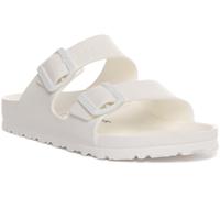 Birkenstock Womens White Arizona Eva Sandals EU 41
