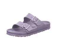 Birkenstock Arizona Eva, Unisex Adults’ Mules, Silber (Metallic Silver), 7 UK