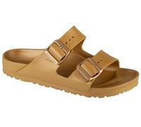 BIRKENSTOCK Arizona EVA Glamour Gold Two Bar Mules Colour: Gde, Size: