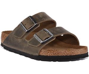 Birkenstock Arizona FL WB, Faded Khaki, 38
