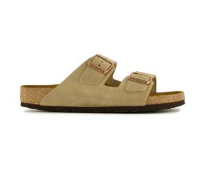 Birkenstock - Arizona FL WB - Sandals size 12 - Regular, sand/brown
