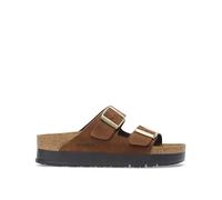 Birkenstock Arizona Flex Platform Sandals Colour : Brown, Size : 4UK/37EU
