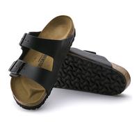 BIRKENSTOCK ARIZONA FLIP FLOPS UNISEX DOUBLE BUCKLE NARROW FIT BLACK