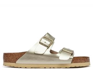 Birkenstock Arizona Junior Birko-Flor Two-Strap Sandals - Electric Metallic