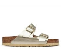 Birkenstock Arizona Junior Birko-Flor Two-Strap Sandals - Electric Metallic 5 UK