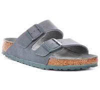 Birkenstock Arizona Kids BS Dual Strap Birko-Flor EVA Lightweight Casual Sandals (Grey, UK 5)