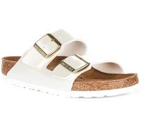 Birkenstock Arizona Kids Bs Undefined's Eletric Metallic Adj Anatomic Sandals (Pearl White, UK 3.5)