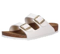 Birkenstock Arizona Kids Patent White Sandals, Size 32 UK 13.5