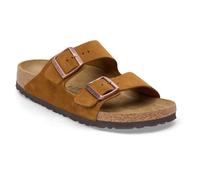 Sandals Birkenstock Arizona Suede Leather Marron 36