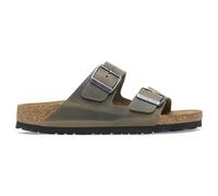 Birkenstock Arizona Oiled Leather Sandals - Faded Khaki Oiled Leather - 42
